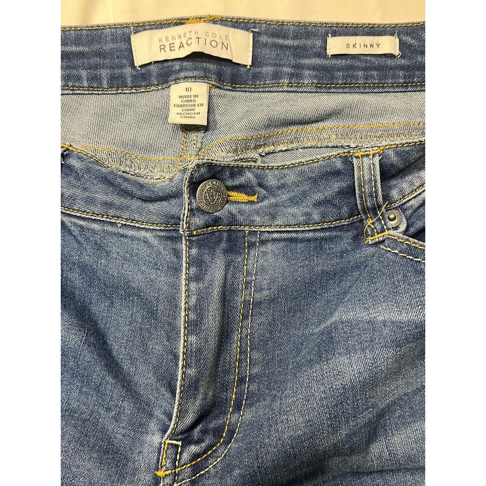 Kenneth Cole Reaction size 10 skinny jeans - Picture 3 of 5